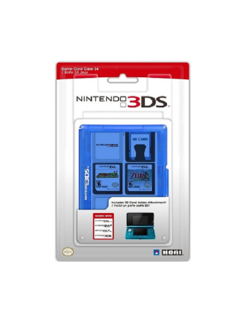 Nintendo 3DS Футляр для 24 картриджів (Синій)